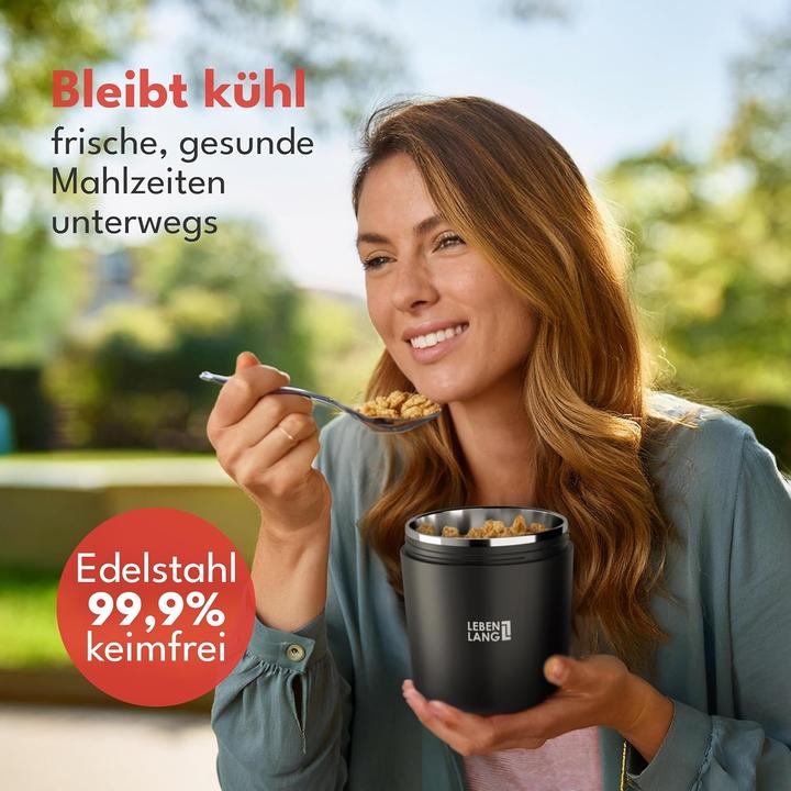 Produktbild Lebenlang Müslibecher To Go mit Löffel