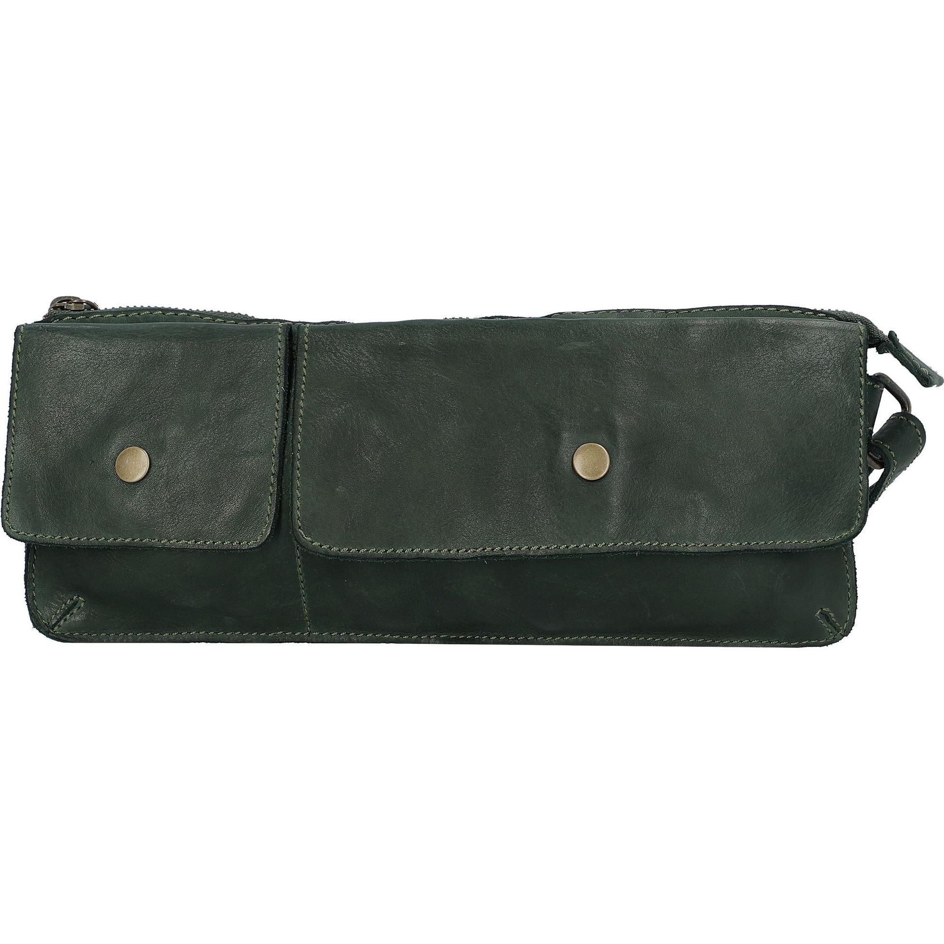 Harolds, Bauchtasche, Gürteltasche Leder 31 cm, Grün