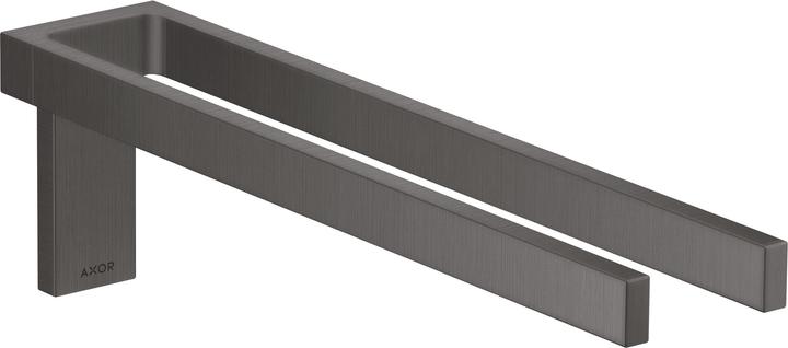 brushed black chrome