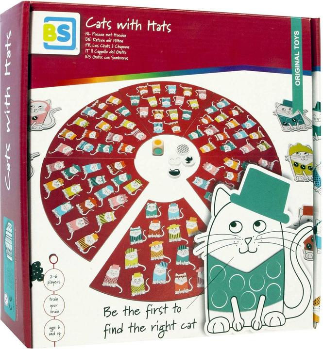 Image du produit BS Chats et chapeaux (Allemand, Français, Italien, Anglais)