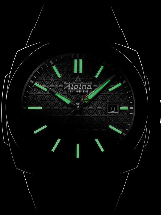 Actual product image alpina AL-525B4AE6 Extreme Automatic 41mm 20ATM (Diving watch, 41 mm)