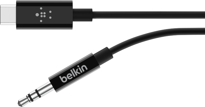 Belkin RockStar 3,5mm Aud./USB-C Kabel 0,9m (0.90 m, 3.5mm Klinke (AUX))