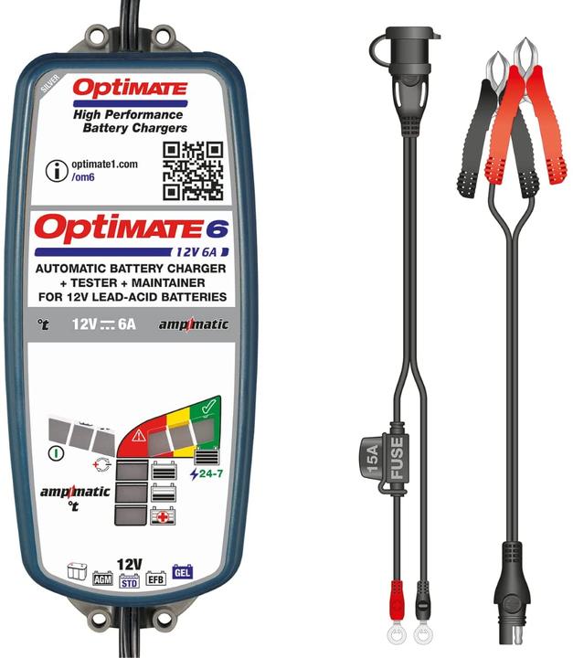 Actual product image Tecmate 6 Ampmatic (12V, 5 A)