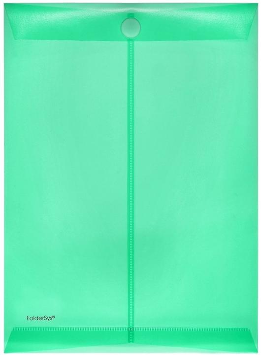 Immagine prodotto Foldersys Busta portadocumenti, DIN A4, chiusura a velcro, PP (A4, 10 x)