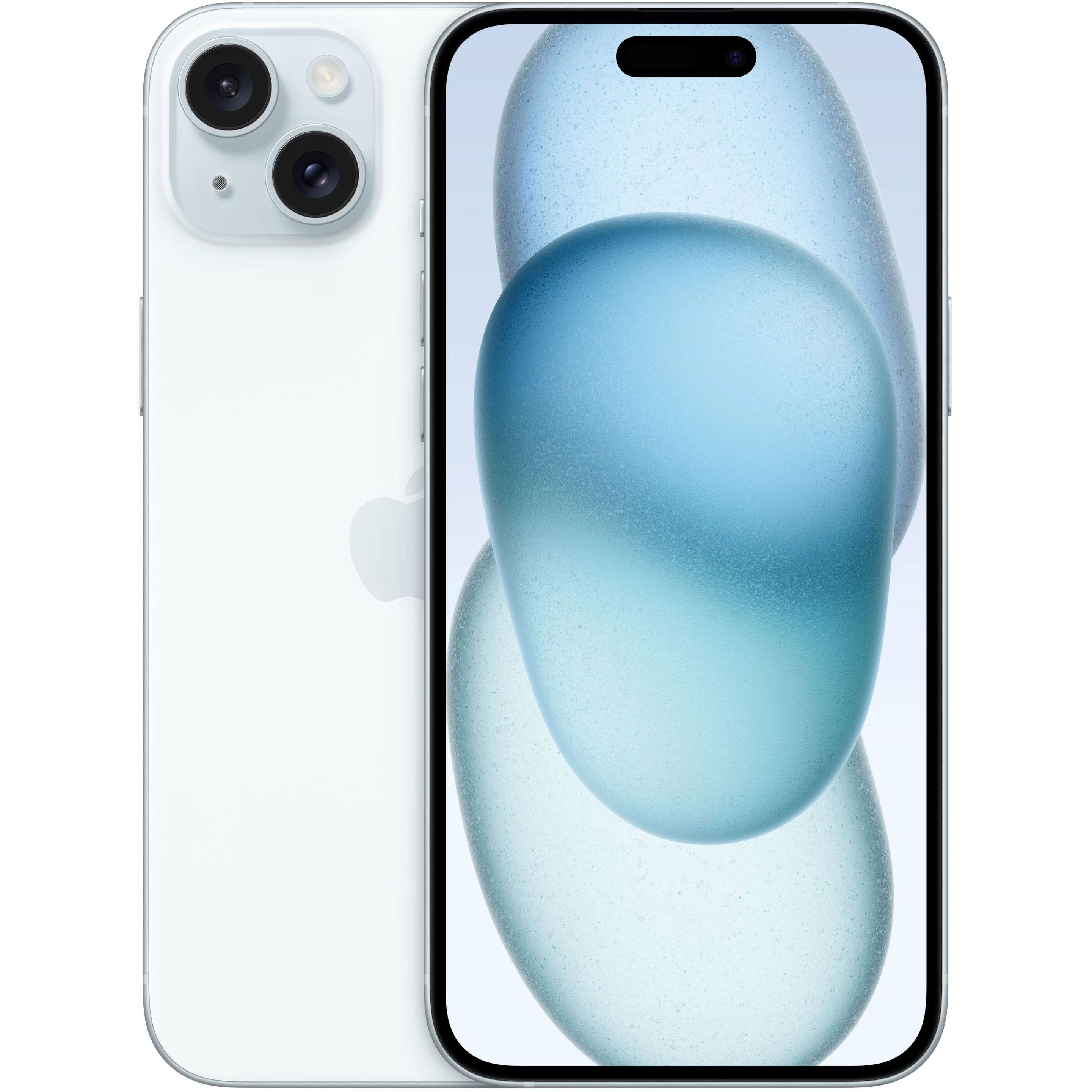 Apple iPhone 15 Plus (512 GB, Blue, 6.70", SIM + eSIM, 48 Mpx, 5G), Smartphone, Blau