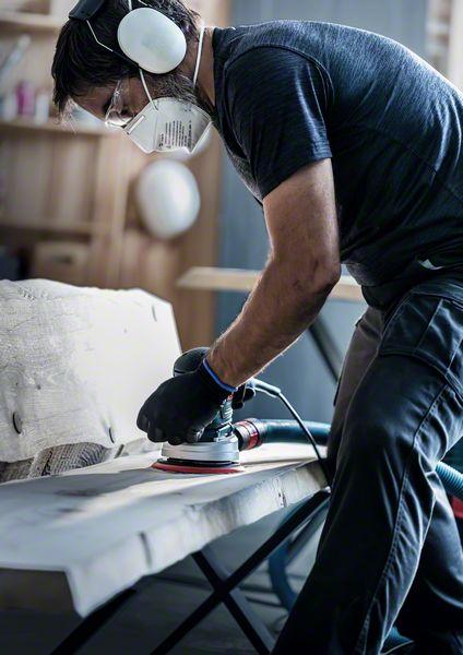 Actual product image Bosch Professional Zubehör EXPERT M480 Sanding net for random orbital sander, 150 mm, G 400, 50 pieces (400)