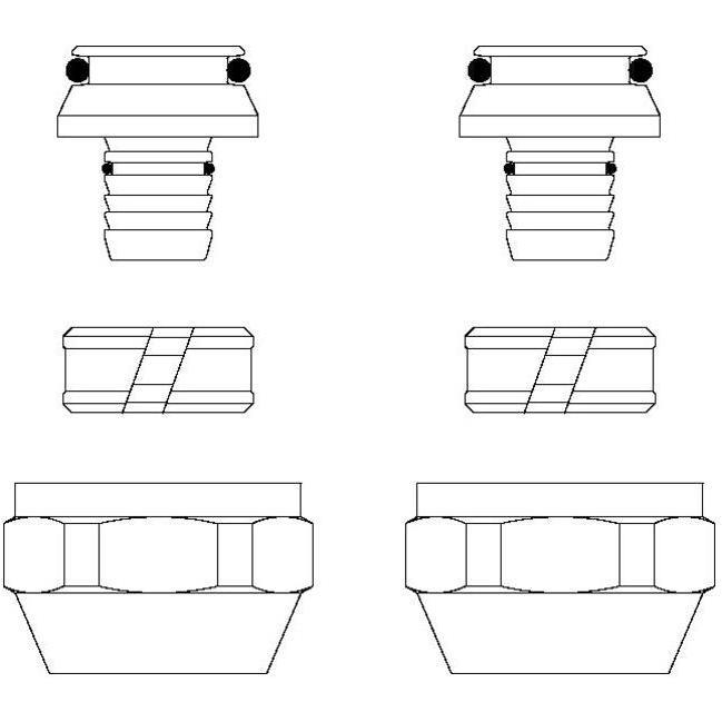 Thumbnail - Oventrop OV Klemmringverschraubung Cofit S 2-f f AG 3/4Zoll Euroko. 16x2,0mmxG 3/4Z, Zubehör Heizen