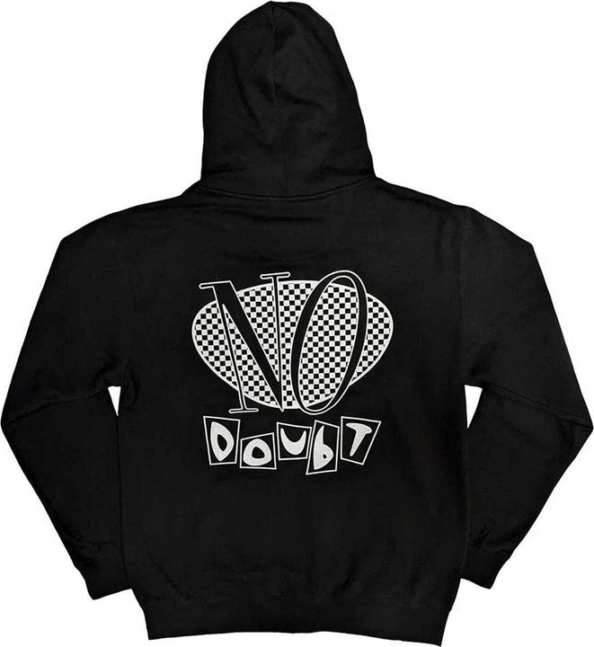 Immagine prodotto No Doubt Felpa con Cappuccio e Zip Intera Logo Controllato Adulto Unisex (M)