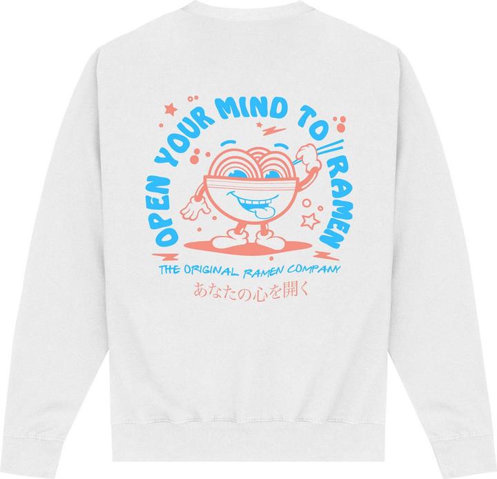 Actual product image Torc Unisex Adult Open Your Mind Back Print Sweatshirt (XL)