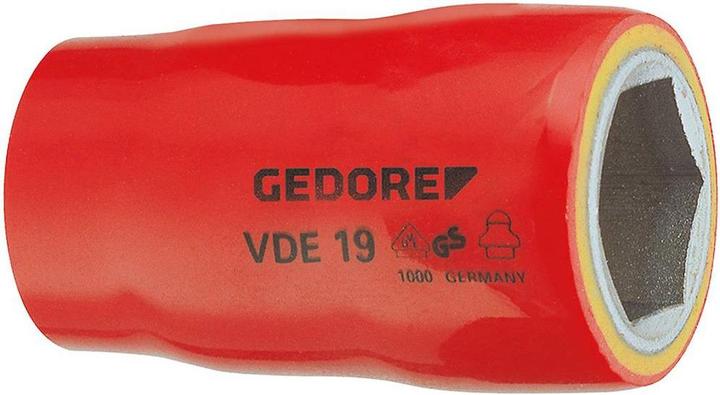 Actual product image Gedore VDE 19 19 VDE socket 6-sided (19 mm)