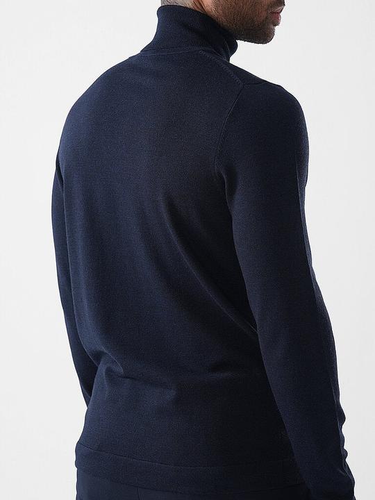 Actual product image Drykorn Turtle Neck Joey Pullover Fine Knit Blue (L)