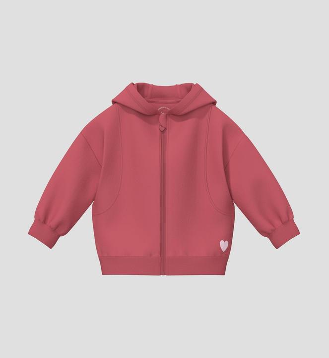 Produktbild s.Oliver Sweatshirt Jacke Sweatshirt Jacke mit Kapuze im Loose Fit (86)