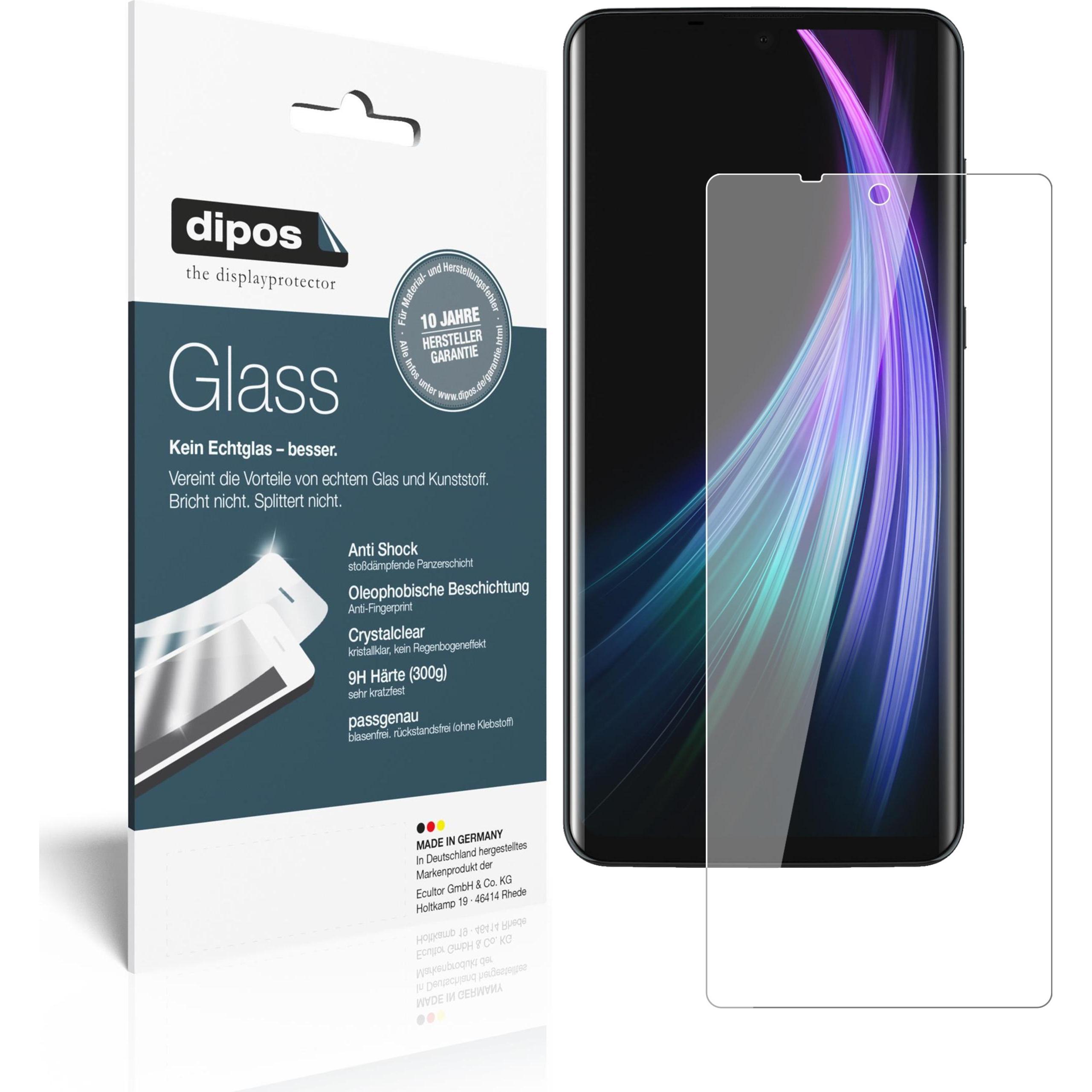 Dipos Displayschutz Anti-Shock (2 Stück, Sharp Aquos Zero 2), Smartphone Schutzfolie, Transparent