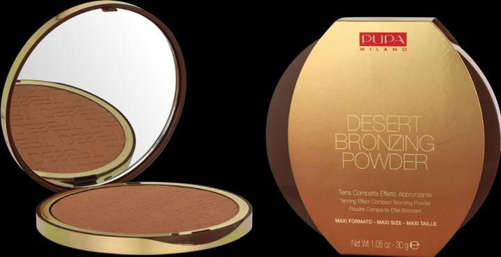 Actual product image Pupa Milano Pupa - Desert Bronzing Powder Bronzer 005 Light Sun Matt 30G (005 Light Sun Matt, Bronzer, 30 g)