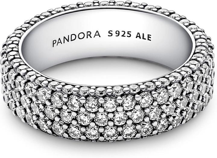 Produktbild Pandora Timeless Dreireihiger Pavé Ring (56)