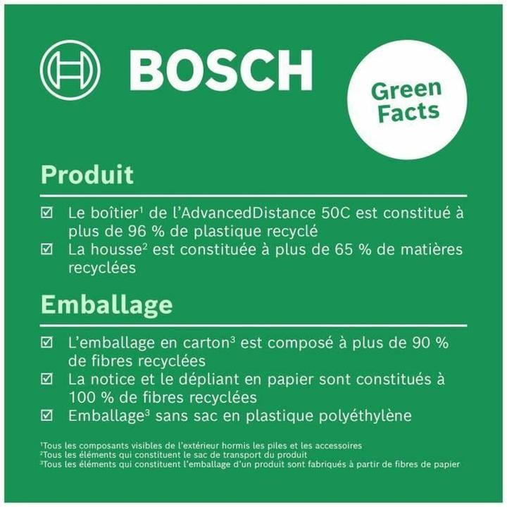 Produktbild Bosch Home & Garden AdvancedDistance 50C (50 m, 635 nm)