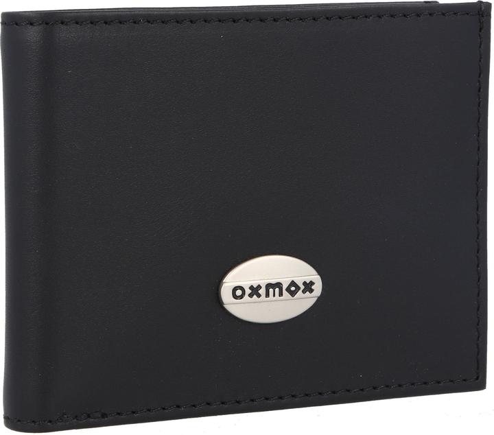 Actual product image Oxmox Leather wallet RFID protection leather 10.5 cm