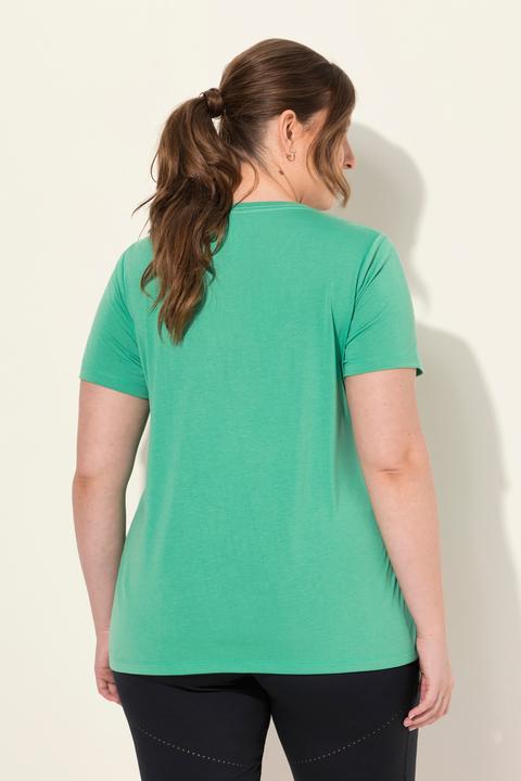 Produktbild Ulla Popken Funktionsshirt, antibakteriell, V-Ausschnitt, Halbarm (46, 48)
