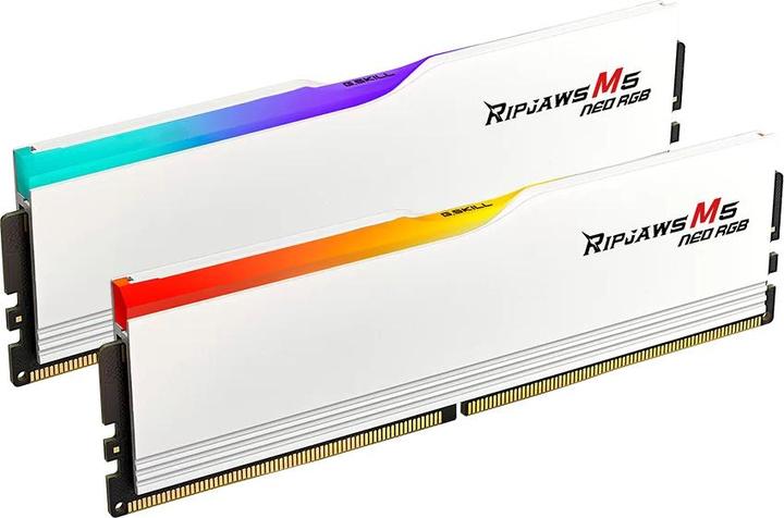 Image du produit G.Skill DIMM 64 GB DDR5-6000 (2x 32 GB) Dual-Kit (F5-6000J3238G32GX2-RM5NRW, Ripjaws M5 Neo, INTEL XMP, AMD (2 x 32GB, 6000 MHz, RAM DDR5, DIMM)