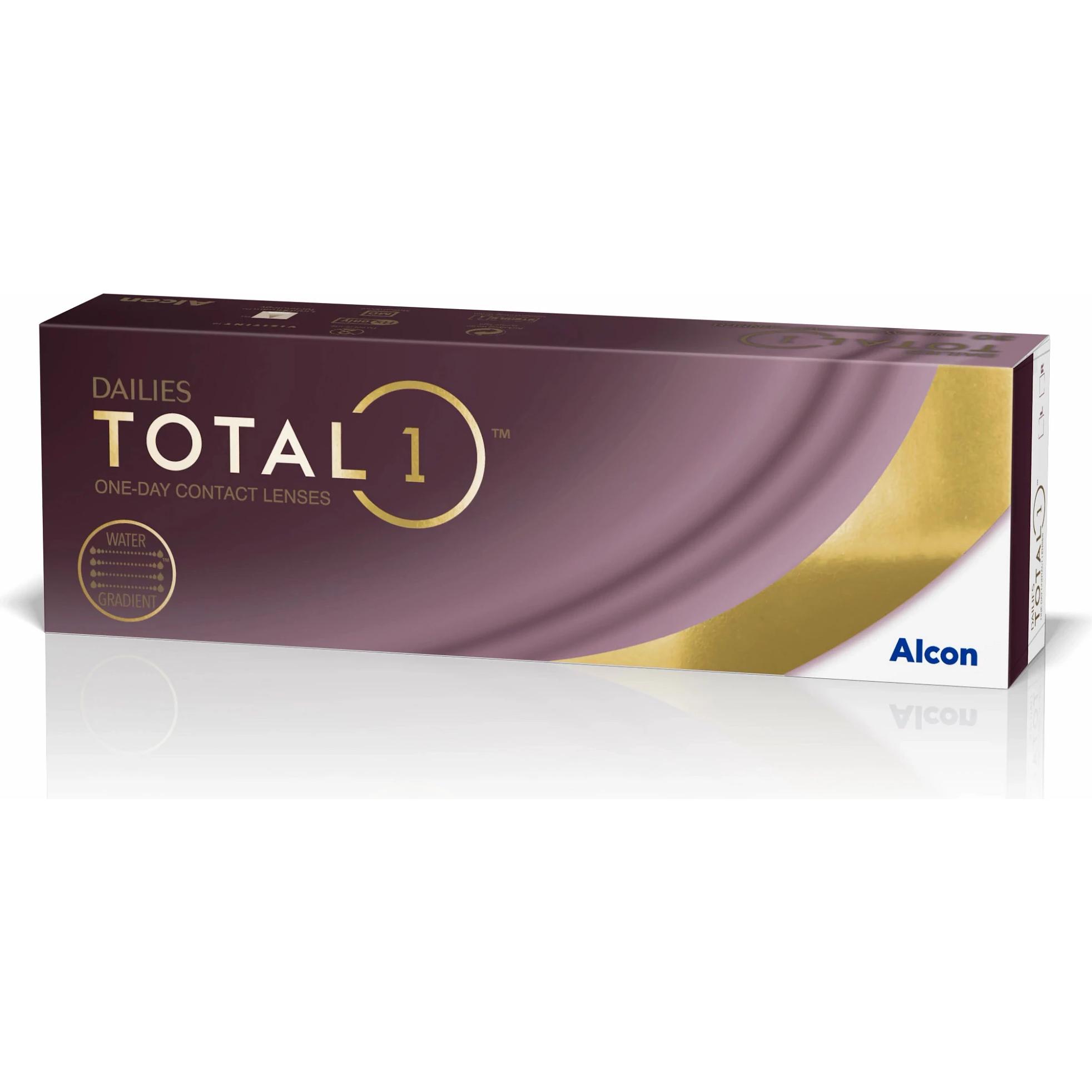 Dailies Total1, Kontaktlinsen, One day (30 Stück, Tageslinse, Sphärisch)