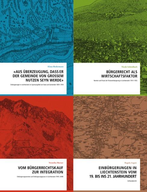 Produktbild Einbürgerungen in Liechtenstein 19.20. Jahrhundert (Deutsch, Klaus Biedermann, Nicole Schwalbach, Regula Biedermann Argast, Veronika Marxer, 2012)