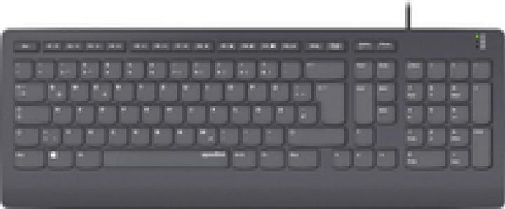 Actual product image Speedlink HI-GENIC Antibacterial Keyboard black - DE Layout (DE, Cable)
