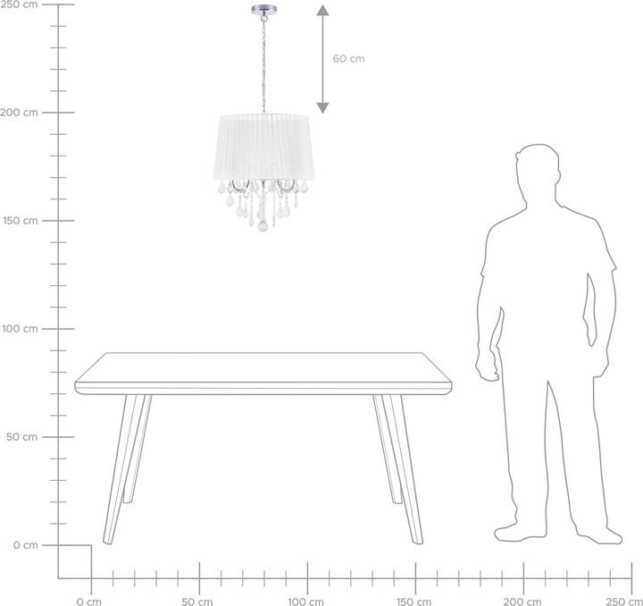 Actual product image Beliani Evans (E14)