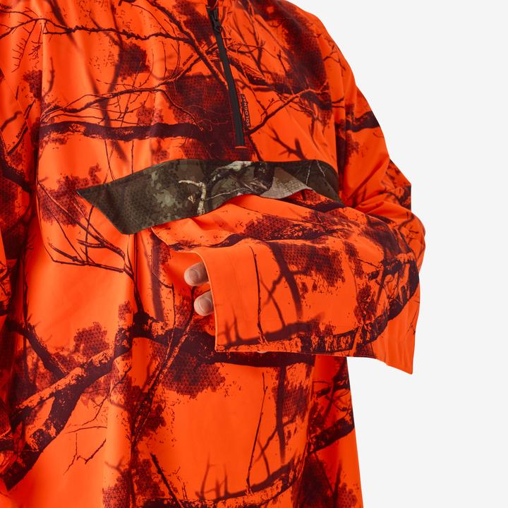 Actual product image Solognac Men's waterproof polyester rain jacket (3XL, 4XL)
