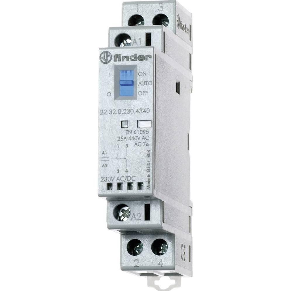 Thumbnail - Allen Bradley 1 NO 1 NC base mount auxiliary contact, Relais