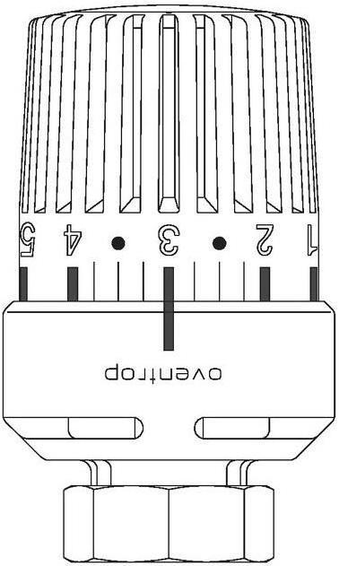 Produktbild Oventrop OV Thermostat Uni LA 7-28 GrC m Fl-Fühl. mit Nullstellung