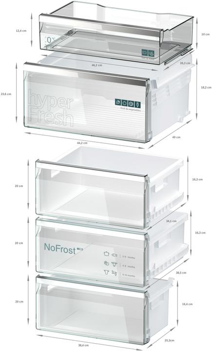 Produktbild Siemens iQ500 KG39N4X1F (363 l)