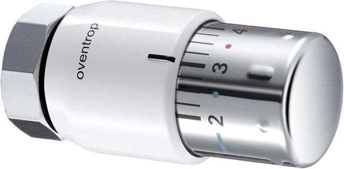 Actual product image Oventrop Uni SH 7-28°C Liquid Sensor Thermostat - White/Chrome (1012065)