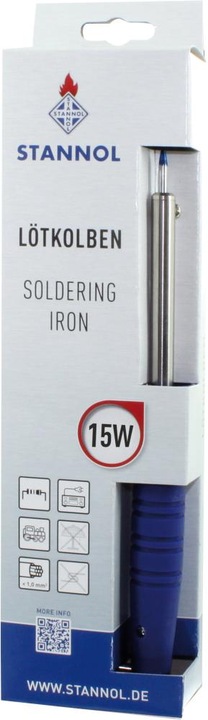 Produktbild Stannol Lötkolben 15 / 30 W | FEINLÖTKOLBEN 220/230V 15W