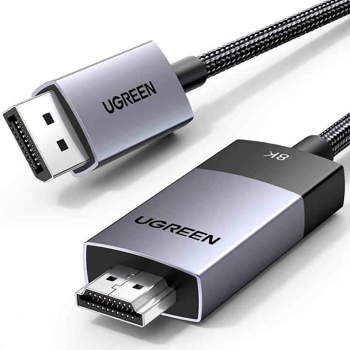Ugreen DisplayPort — HDMI (Typ A) (2 m)