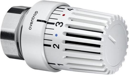 Actual product image Oventrop OV Thermostat Uni LM 7-28 degreesC, with liquid sensor white