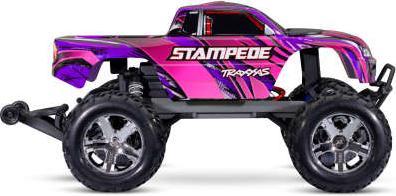 Produktbild Traxxas M.TRUCK STAMPEDE HD 1:10 2WD EP RTR PINK w/USB-C Charger & Battery (RTR Ready-to-Run)