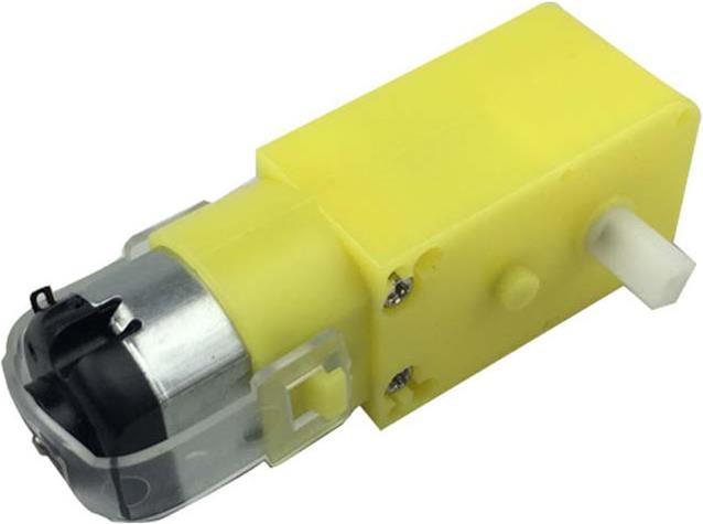 Produktbild YFRobot Set: Chassis-Rad inkl. DC-Motor mit Getriebe (Ratio 1:48)