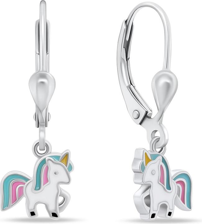 Image du produit Brilio Silver - Boucles d'oreilles en argent Playful Unicorn EA919W