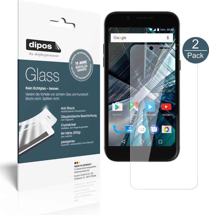 dipos I 6X Pellicola Protettiva antiriflesso Compatibile con Archos 50