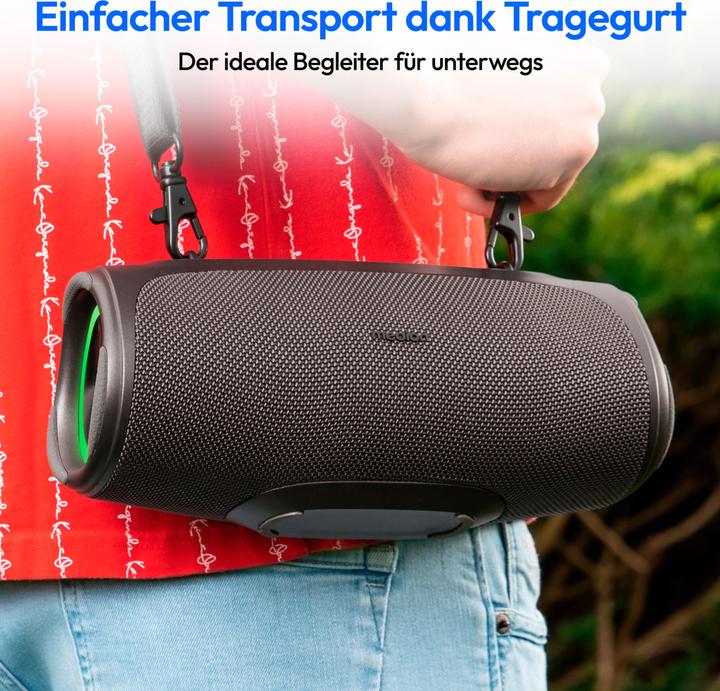Produktbild Medion LIFE® P61746 Tragbarer Bluetooth® Lautsprecher (42 h, Batteriebetrieb)