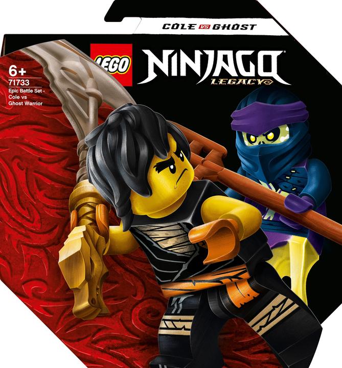 Produktbild LEGO Kampfset: Cole vs. Geisterkämpfer (71733, LEGO Ninjago)