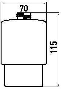 Actual product image Emco Soap dispenser glass LOFT crystal glass satin chrome