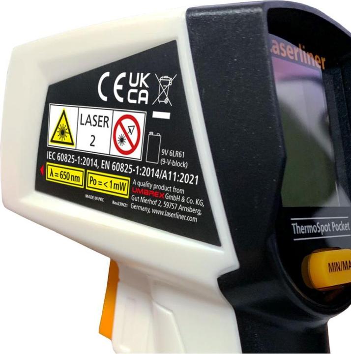 Produktbild Laserliner ThermoSpot Pocket Infrarot-Thermometer