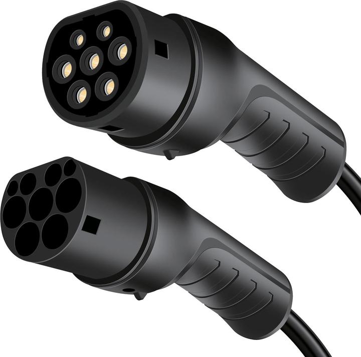 Immagine prodotto LogiLink Cavo di ricarica per auto elettriche (Tipo 2, 22 kW, 32 A, 7.50 m)