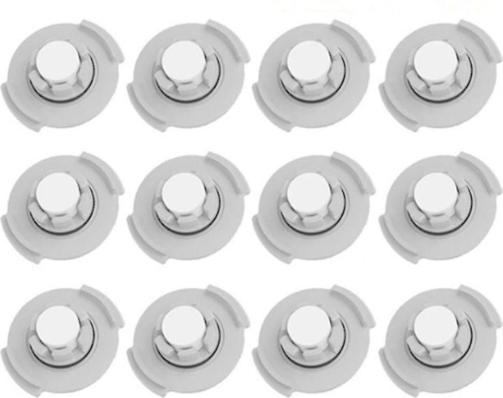 Deltalabs Water tank filter compatible with Roborock S5 and S6, S6 Pure, 12 pieces