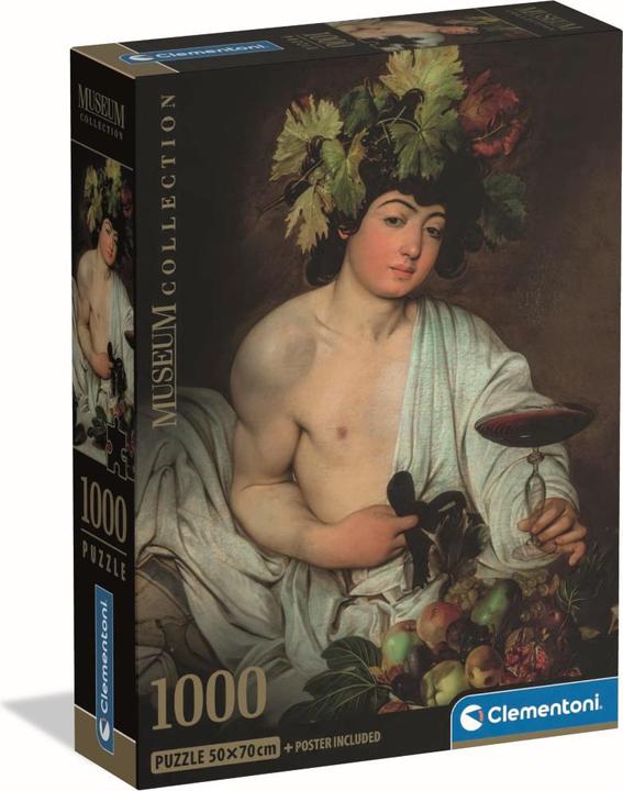 Produktbild Clementoni Puzzle 1000 Museum Caravaggio, Bacchus