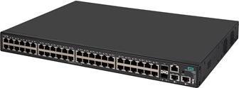 Actual product image HPE E FlexNetwork 5140 EI Switch PoE+ 2 SFP+, 2 XGT Ports (48 ports)
