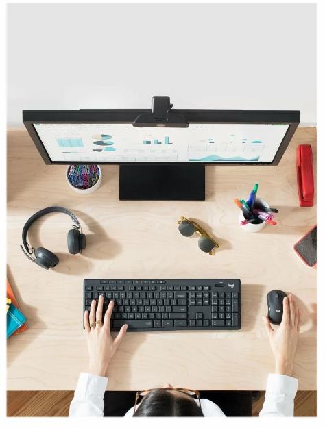 Actual product image Logitech MK295 (Dutch, Wireless)
