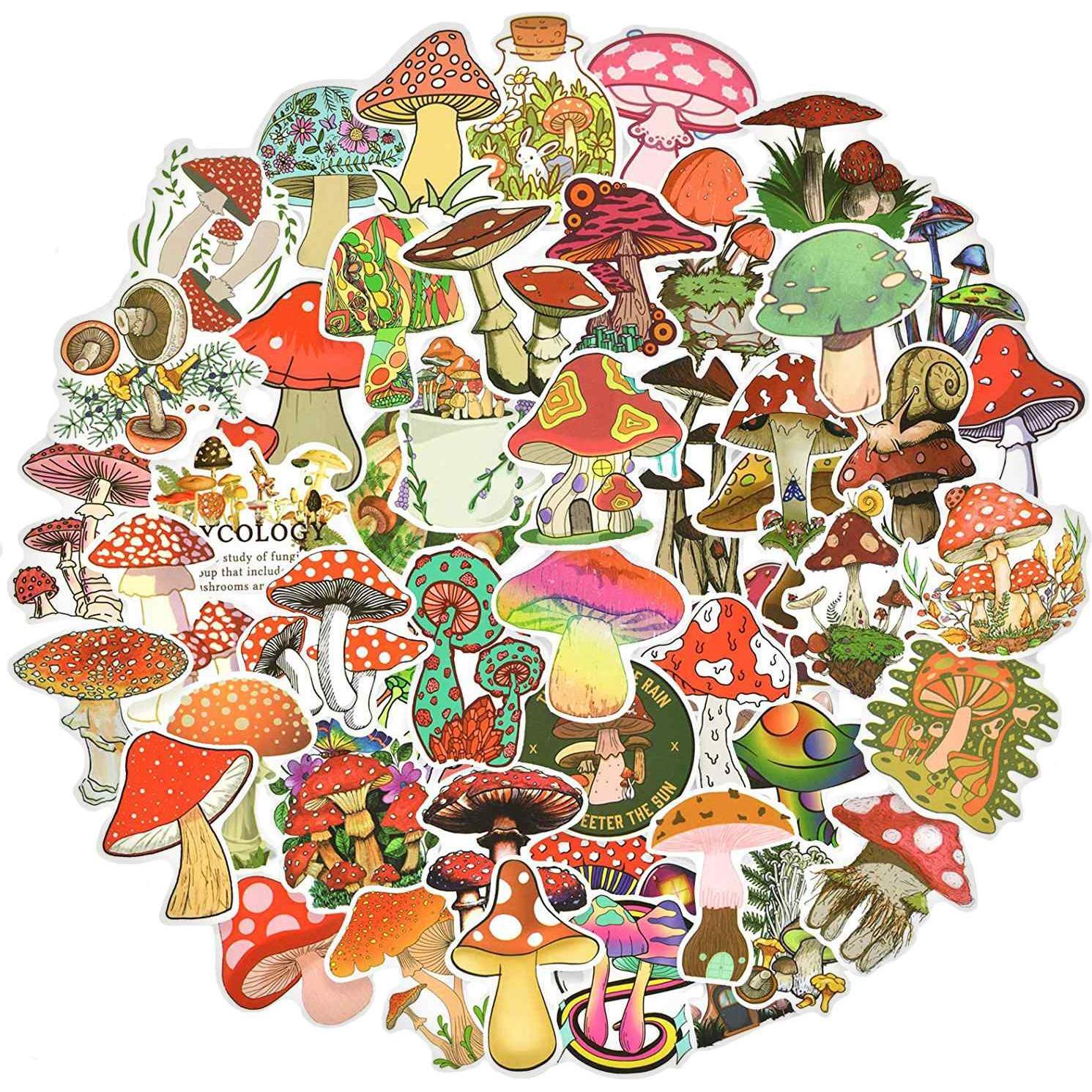 Thumbnail - JTI, Sticker, Packung mit Aufklebern - Pilze