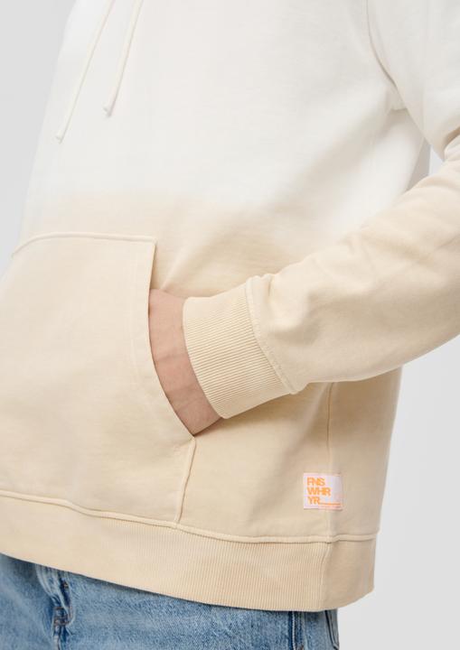 Produktbild s.Oliver Sweatshirt Sweatshirt mit gummiertem Schriftprint (M)